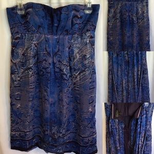 Nicole Miller Strapless Party Dress